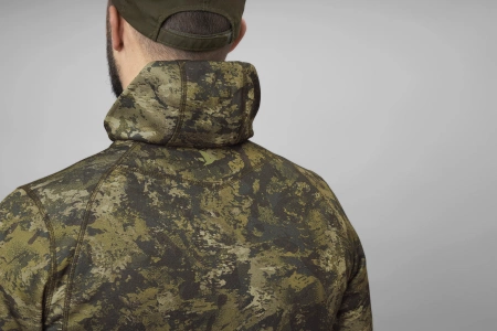 Bluza Power Camo Fleece - rozpinana, z kapturem
