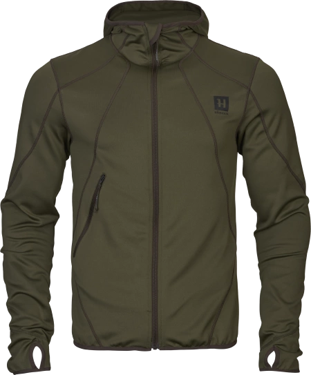Bluza rozpinana z kapturem Deer Stalker - elastyczny polar idealny do polowania z podchodu
