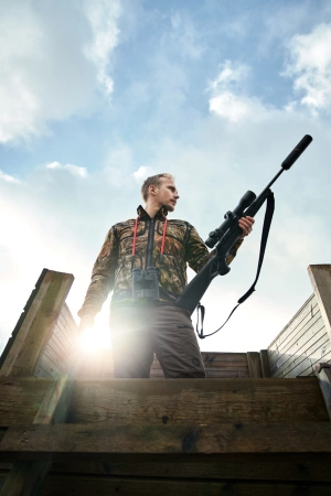 Kamko Mossy Camo WSP - dwustronny polar z membraną Windstopper®