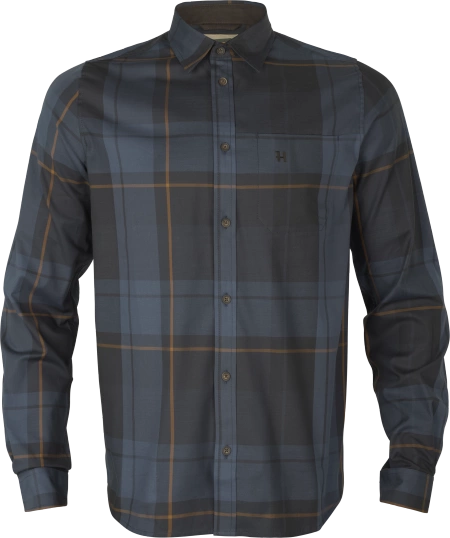 Koszula Härkila Akse L/S w kratę - uniwersalna 98% bawełna