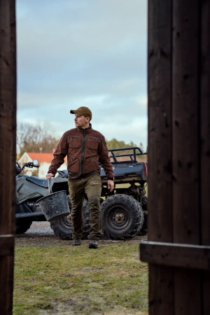 Bluza Härkila Kamko fleece - uniwersalny dwustronny elastyczny polar z membraną