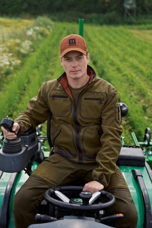 Bluza Härkila Kamko fleece - uniwersalny dwustronny elastyczny polar z membraną