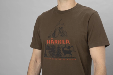 Koszulka T-shirt Härkila Nature S/S