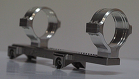 MONTAŻ STAŁY, JEDNOCZĘŚCIOWY Z OBEJMAMI DO BLASERA INOX