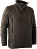 Sweter rozpinany pod szyją Deerhunter Carlisle Knit z membraną Stormliner®