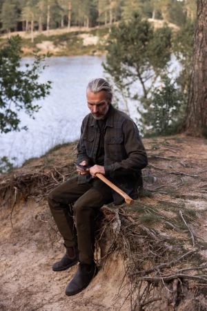 Koszula Hjalte Northern Hunting - caloroczna koszula flanelowa