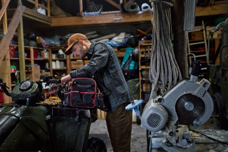 Koszula Härkila Akse L/S w kratę - uniwersalna 98% bawełna