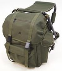 Plecak z krzesełkiem zielony