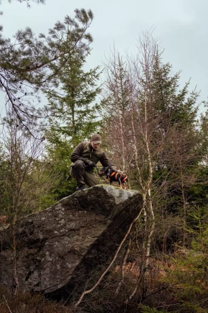 Kamizelka skórzana Pro Hunter Leather Waistcoat