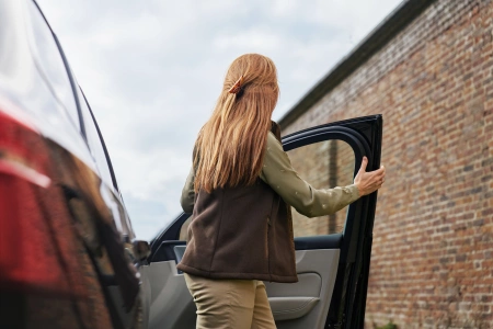 Kamizelka damska polarowa Härkila Sandhem Sherpa Fleece