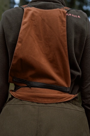 Spodnie damskie ocieplane Driven Hunt z membraną HWS - grube i ciepłe z odpinanymi szelkami