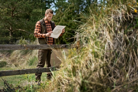 Kamizelka Härkila Kalix fleece - polarowa ze wstawkami mini ribstop