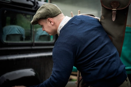 Sweter Seeland Pine V-neck - kołnierzyk w serek