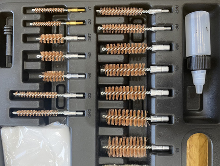 Zestaw do czyszczenia broni 17-50 czarny