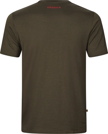 Koszulka Härkila Game S/S - 80% wełna merynosów