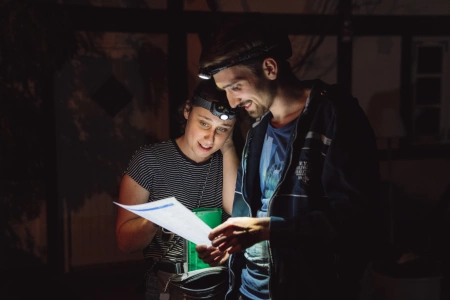 Ledlenser MH7, latarka czołowa, 600lm, black-grey