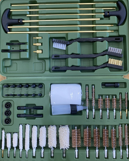 Zestaw do czyszczenia broni LC-1008 zielony