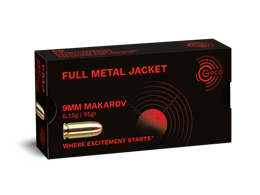GECO 9 mm Makarov FULL METAL JACKET 6,15g / 95 GR