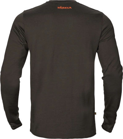 Koszulka termoaktywna Härkila Game L/S - 80% wełna merynosów