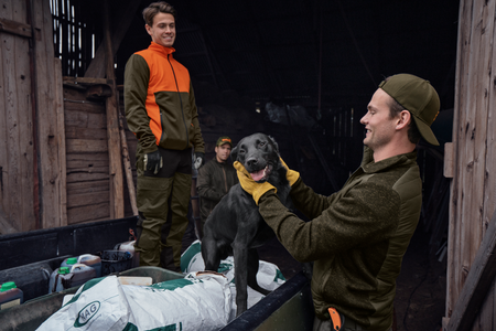 Theo Hybrid Jacket - ocieplana warstwa środkowa lub kurtka myśliwska w dobrym stylu