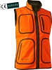 Kamizelka dwustronna Gamekeeper Safety Orange  - polarowa z membrną  DEERHUNTER® Stormliner® 