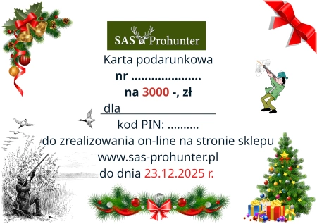 Karta podarunkowa 3000 zł