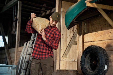 Koszula Härkila Scandinavian L/S- uniwersalna bawełniana