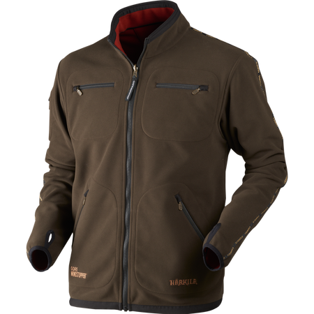 Bluza Härkila Kamko fleece - uniwersalny dwustronny elastyczny polar z membraną