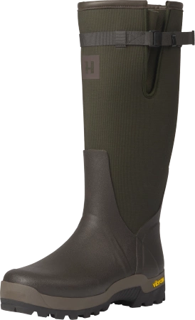 Kalosze Härkila Forester Textile Rubber- lekkie i uniwersalne z termiczną izolacją neoprenem i polarem