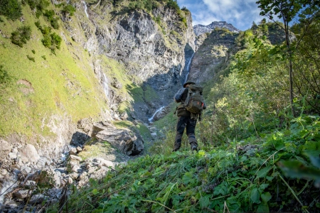 Spodnie Rogaland Stretch Trousers w. contrast - wzmacnianie spodnie terenowe