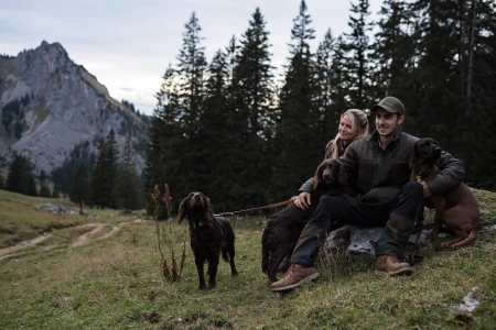 Spodnie Rogaland Stretch Trousers w. contrast - wzmacnianie spodnie terenowe