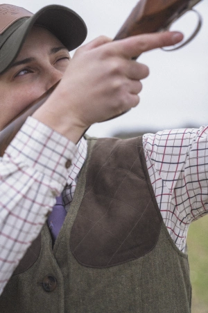 Kamizelka damska Hillside Harriet - strzelecka z membraną Seetex, w stylu angielskim