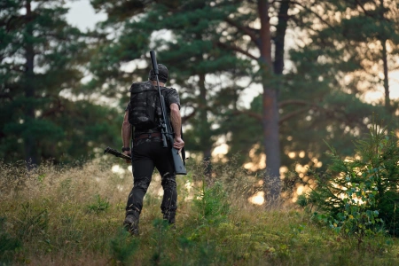 Koszulka T-shirt Härkila NOCTYX Camo S/S - z Polygiene