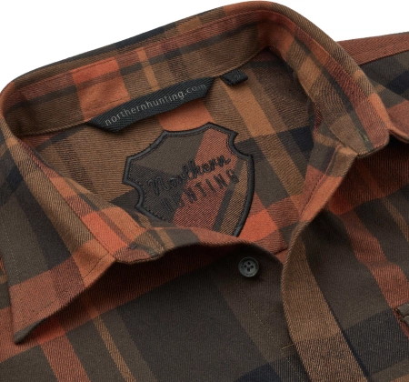 Koszula Northern Hunting Fjord - miękka i wytrzymała koszula z organicznej bawełny z pełnym rozciągnięciem