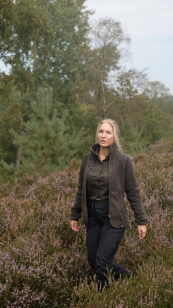 Koszula damska Svala Northern Hunting - miękka i wytrzymała z bawełny organicznej