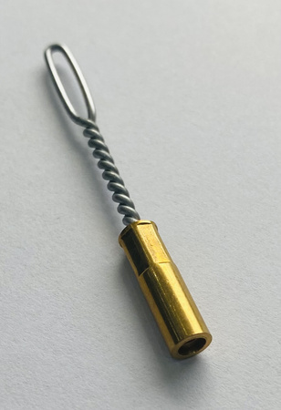 Końcówka oczko do czyszczenia broni kulowej