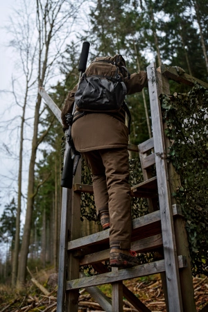 Spodnie damskie ocieplane Driven Hunt z membraną HWS - grube i ciepłe z odpinanymi szelkami