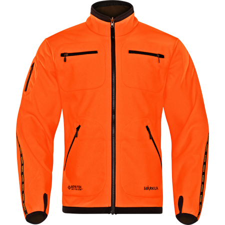 Bluza Härkila Kamko fleece - uniwersalny dwustronny elastyczny polar z membraną