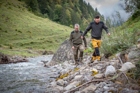 Spodnie Rogaland Stretch Trousers w. contrast - wzmacnianie spodnie terenowe