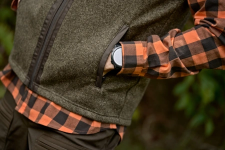 Kamizelka Härkila Kalix fleece - polarowa ze wstawkami mini ribstop