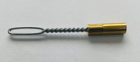 Końcówka oczko do czyszczenia broni kulowej