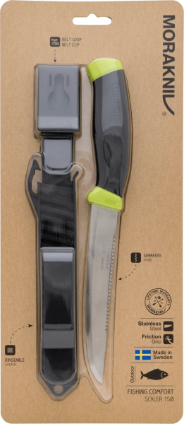 Nóż Morakniv® Fishing Comfort Scaler 150 - ząbkowany