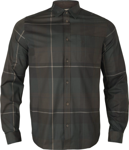 Koszula Härkila Akse L/S w kratę - uniwersalna 98% bawełna