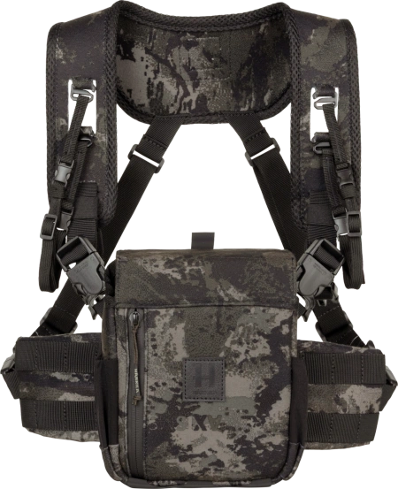 Uprząż na lornetkę Härkila NOCTYX- cicha i bezpieczna: ultracichy pas nośny do lornetki