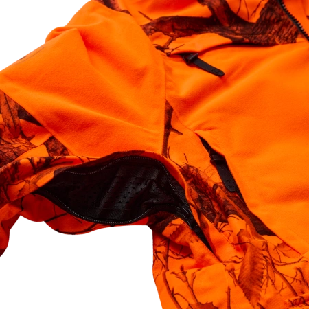 Kurtka grzewcza Deerhunter Game RealTree Edge Safety Orange - z membraną Deertex Perfomance Shell