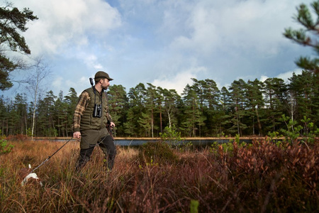 Spodnie myśliwskie Härkila Driven Hunt HWS® leather