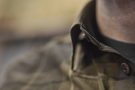 Koszula Härkila Akse L/S w kratę - uniwersalna 98% bawełna