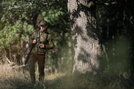 Bluza Power Camo Fleece - rozpinana, z kapturem