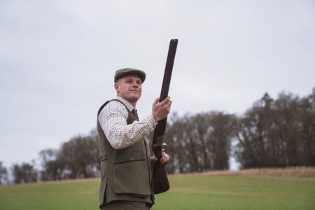 Kamizelka Hillside - strzelecka z membraną Seetex, w stylu angielskim