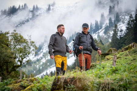 Spodnie Rogaland Stretch Trousers w. contrast - wzmacnianie spodnie terenowe